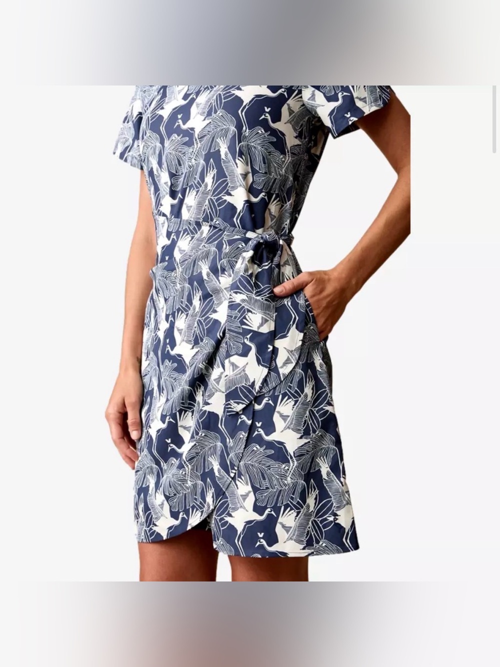 A. Putnam Crane Wrap Golf Dress